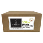 10 lb box of Natural Coconut Soy Wax Blend