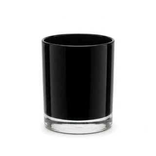 11oz Black Glass Jar