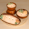 Ivory Pearled Candle