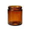 9oz Amber Straight Sided Jar