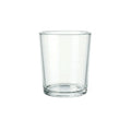 7 oz clear glass candle jar