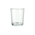 7 oz clear glass candle jar