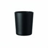 7oz Black Glass Jar