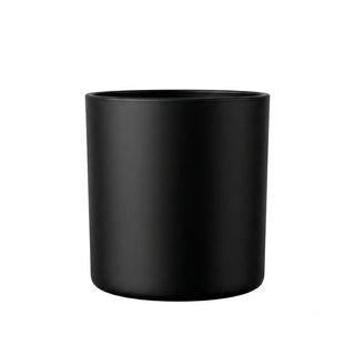 14.5oz Black Glass Jar