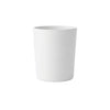 7oz White Glass Jar