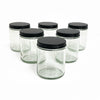 9oz Clear Glass with Lid