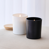 7oz Black Glass Jar