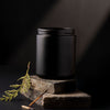9oz Black Straight Sided Jar