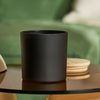 14.5oz Black Glass Jar