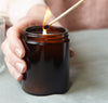 9oz Amber Straight Sided Jar