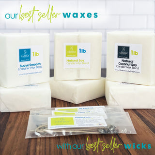 Wax & Wick Discovery Kit...try 3 of our most popular wax blends