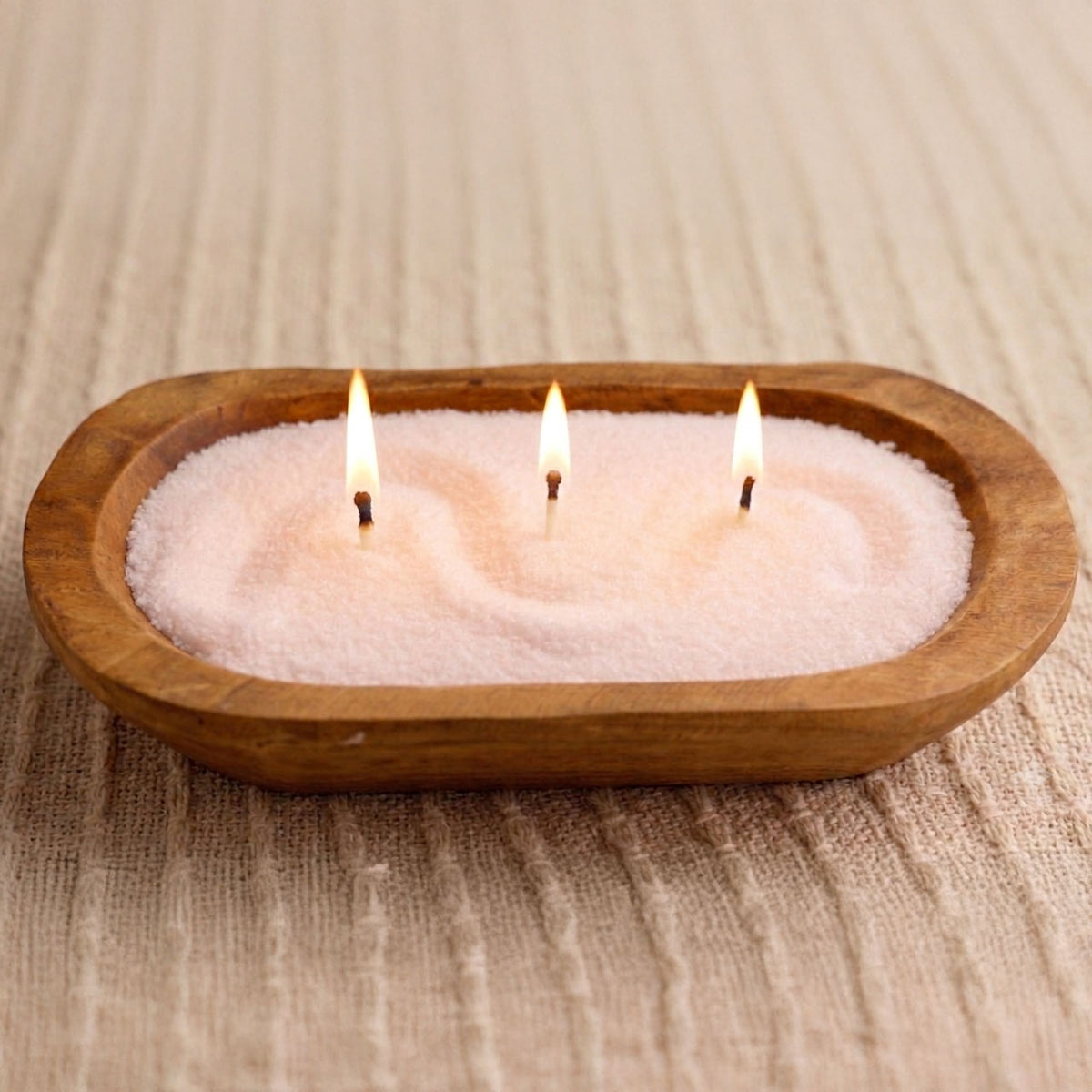 Colored Pearled Candle