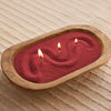 Colored Pearled Candle