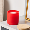 14.5oz Red Glass Jar