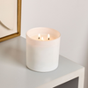 14.5oz White Glass Jar