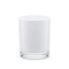 11oz White Glass Jar