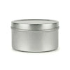 8oz Silver Tins with Lid