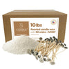 Ivory Pearled Candle