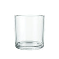 14.5 oz clear glass candle jar