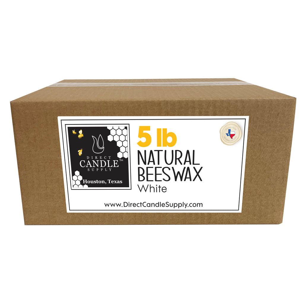 Natural White Beeswax Beads