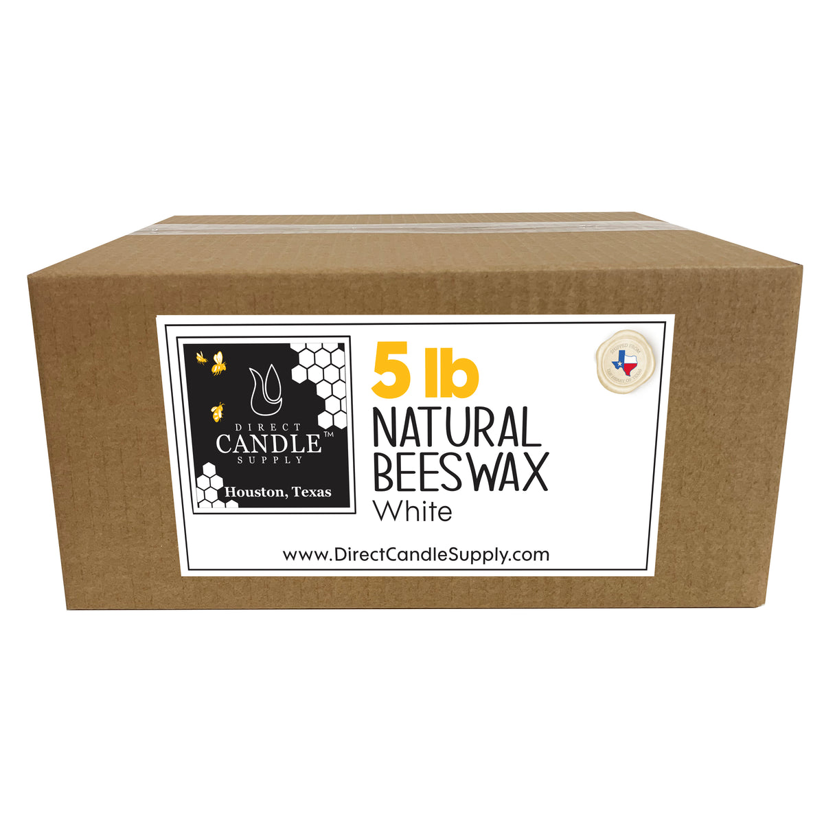 Natural White Beeswax Beads